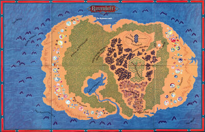 Nightmare Lands Map