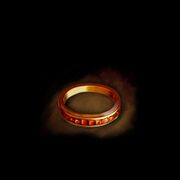 Amber ring