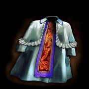 Snow-white robe
