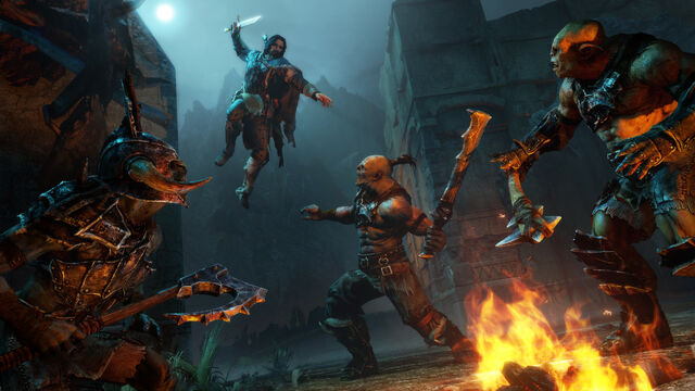 Arquivo:Talion attacking Uruk.jpg