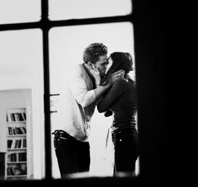 Stelena kiss