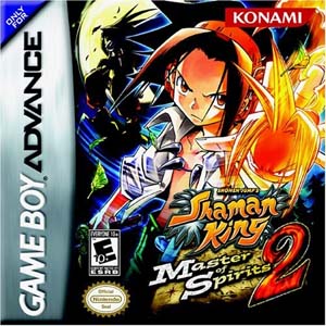 Shaman King Master of Spirits 2 video game cover