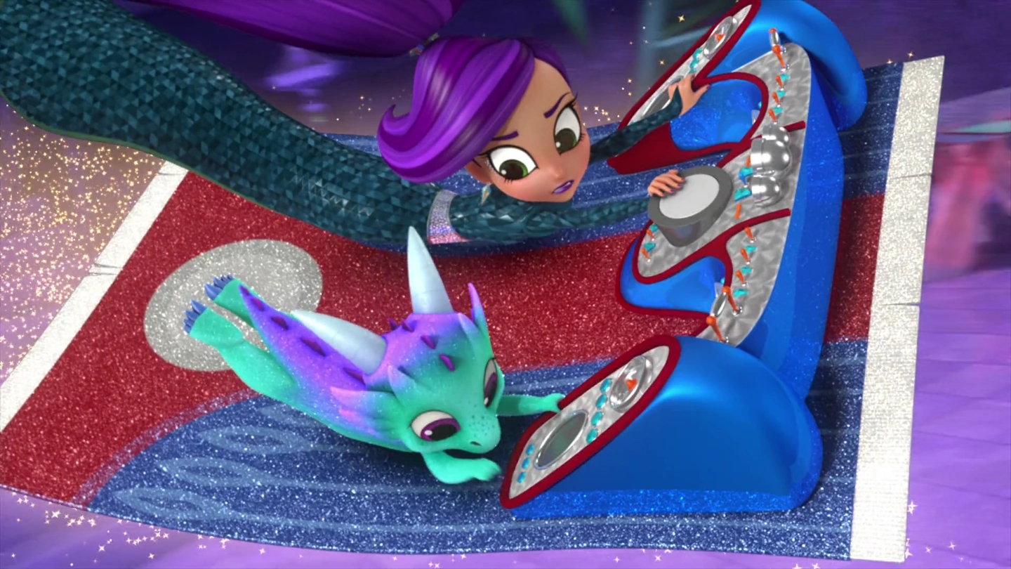 Image Nazboo and Zeta the Sorceress Wild Carpet Chase Shimmer and