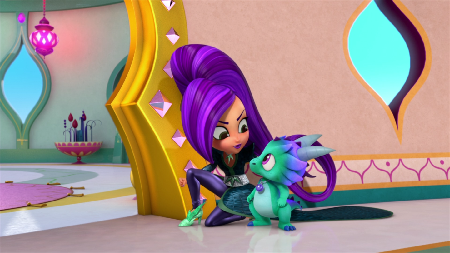 Image Zeta the Sorceress and Nazboo Shimmer and Shine Flying Flour 1