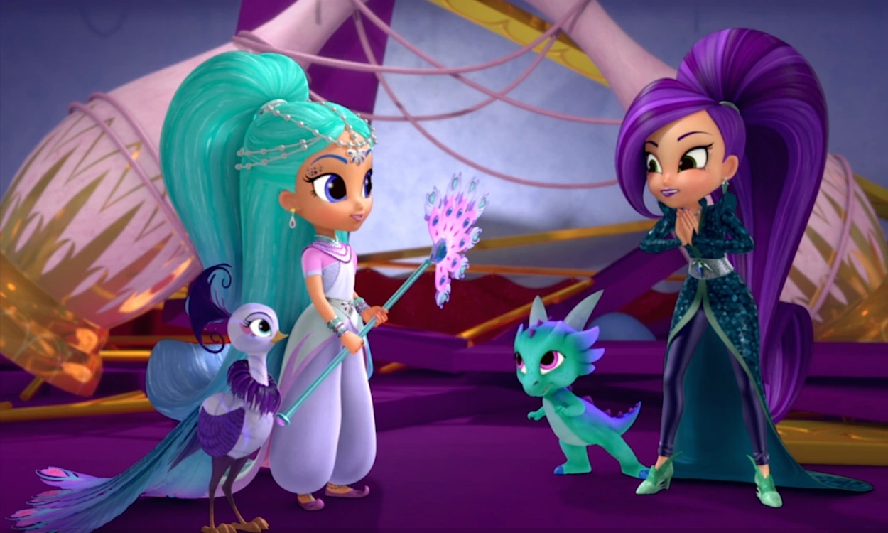 Image Shimmer and Shine Characters with Roya the Peacock 1.png