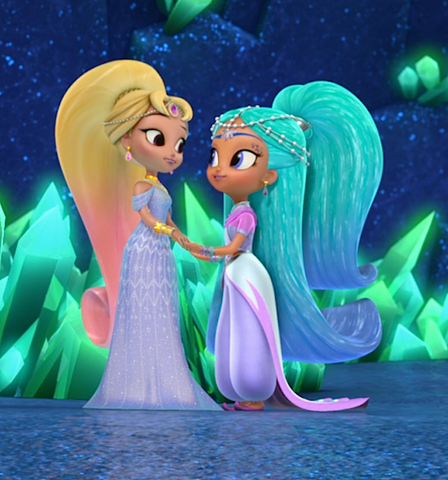 File:Shimmer and Shine Princess Samira with Empress Caliana 3.png