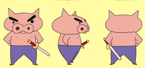 Resultado de imagen de shin chan el cerdito valiente