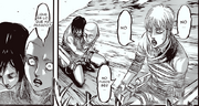 Jean, Connie y Sasha llegan hasta donde Armin