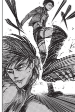 Levi golpea a Eren-0