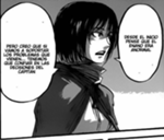 Mikasa et son opinion sur la situation