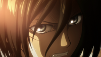 Angered Mikasa