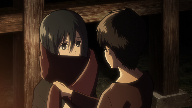 File:Mikasa receives the red scarf.png
