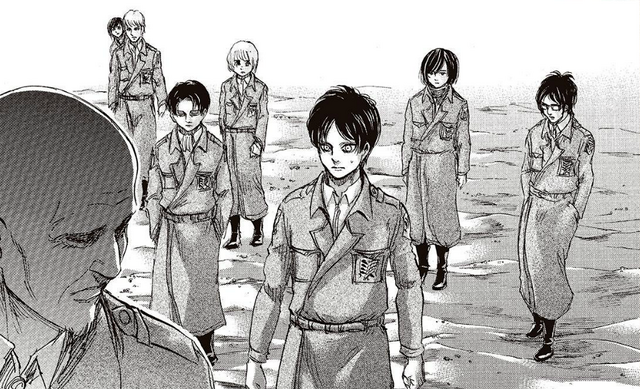 File:Eren meets with Keith Shadis.png