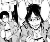 Hange and Levi meet