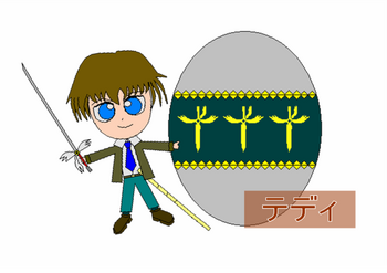 Shugo chara new chara teddy by kazuyaart-d4ch5di