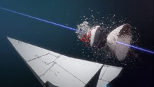 Gauna destroyed a moments before Its reaches the colonization ship