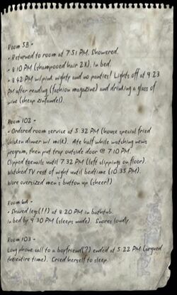 Voyeur Note