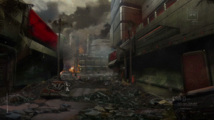 City of Arcadia in ruins