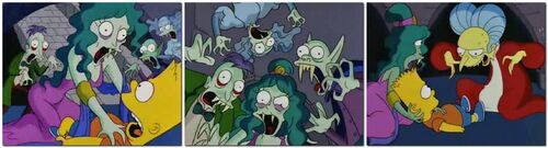 Bart Captured By The Vampires