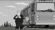 Alfred Hitchcock as seen in Treehouse of Horror XX