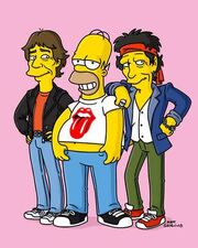 Rolling stones simpsons 1