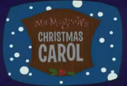 Mr. mcgrew's christmas carol