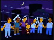 Simpsons strike