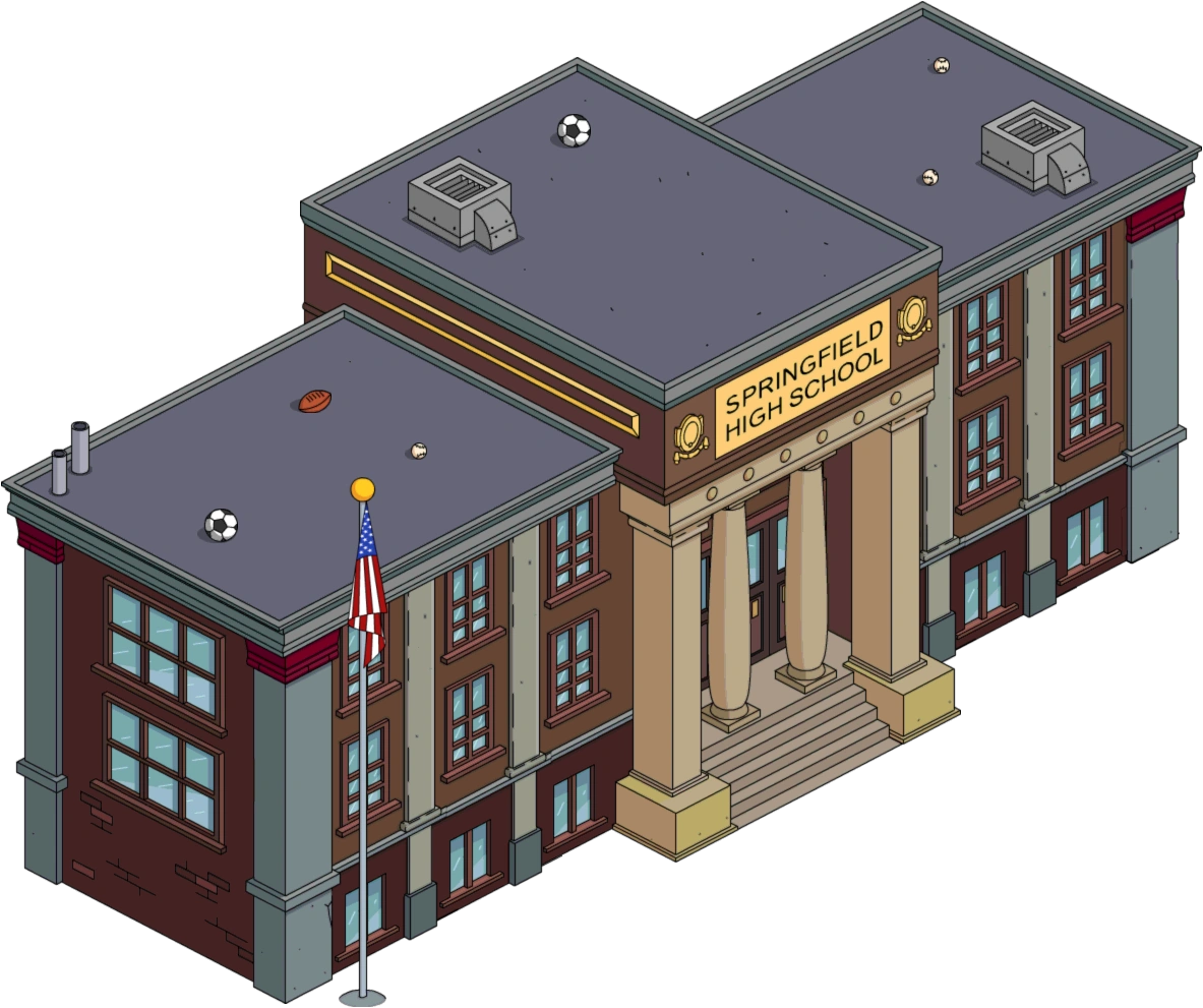 Springfield High School Simpsons Wiki FANDOM powered by Wikia