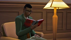 Gavin-reading-book-sims-4