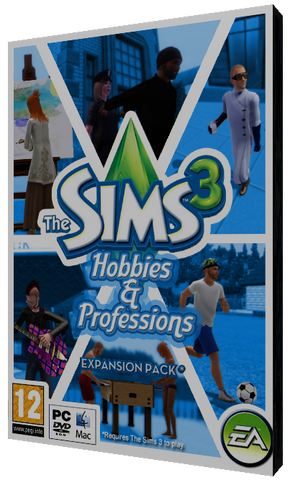 File:Thesims3 hobbies&professions cover byandy.png
