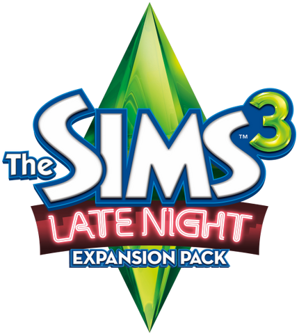 File:The Sims 3 Late Night Logo.png