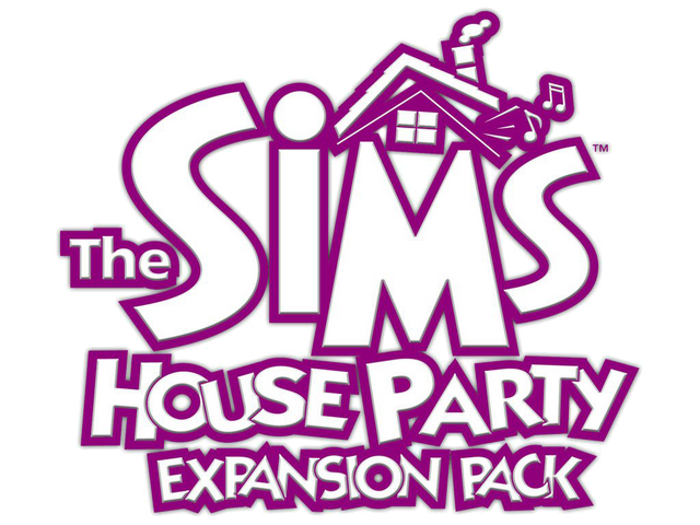 File:The Sims House Party Logo.png