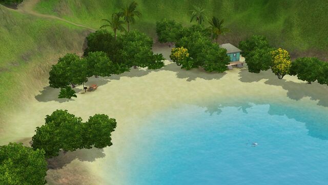 File:Crystal Waters Beach.jpg