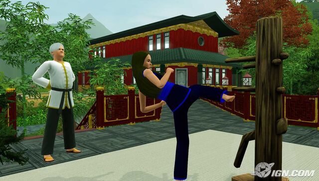 File:Sim kicking training dummy.jpg