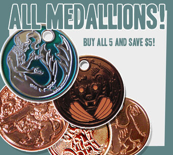 5 medallions
