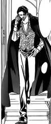 The president walking