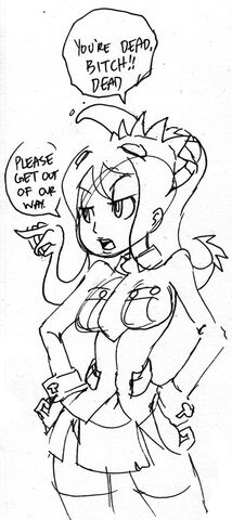 Archivo:Filia y Samson insultando Arte Conceptual.jpg