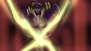Gunma anime screenshot- rilux queen's x-laser