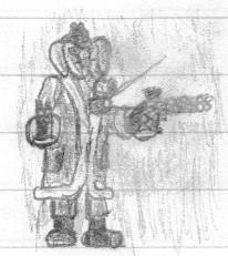 Volley gun elephant