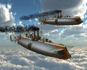 Air battle ships