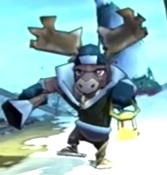 Lumbering Moose