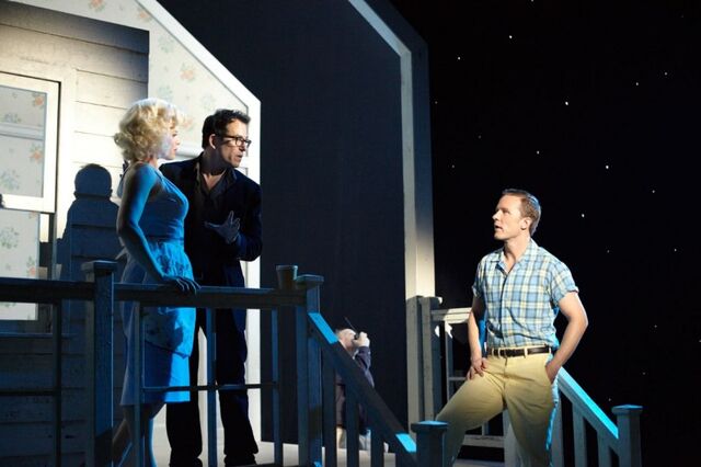 File:Behind-The-Scenes-BTS-Ivy-and-Michael-with-Director-Michael-Mayer.jpg