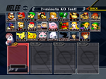 Écran Sélection Personnages SSBM.png