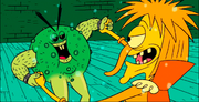 Jerry dancing with Gweelok