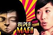 Creepy face with mari