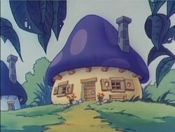 Smurf House Cartoon