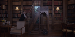 Justice strauss' library