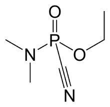 Tabun Chemical Structure