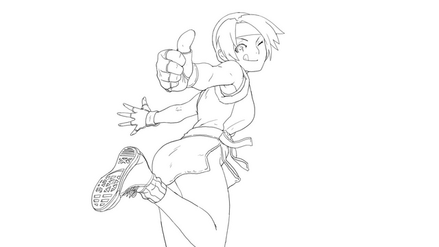 File:KOFXIII ConceptArt Yuri.png