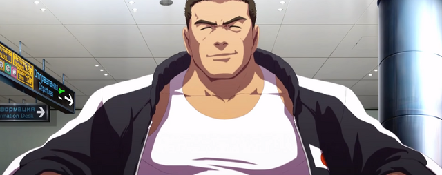 File:KOFXIV-TeamJapanEnding-Goro.png